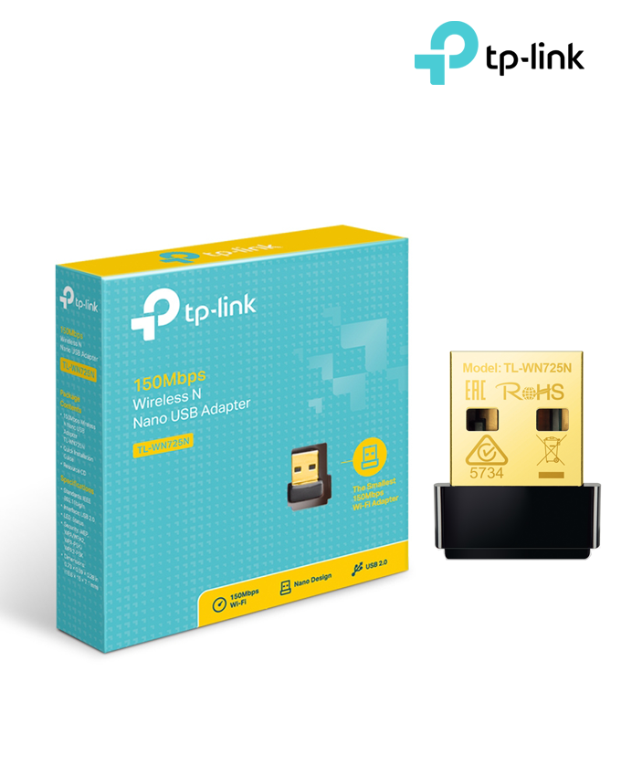 TP-Link TL-WN725N 150Mps Wireless N Nano USB Adapter